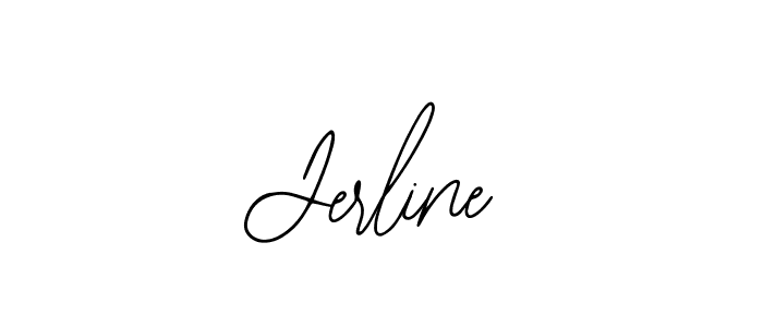 How to make Jerline name signature. Use Bearetta-2O07w style for creating short signs online. This is the latest handwritten sign. Jerline signature style 12 images and pictures png