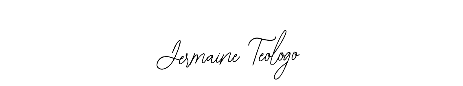 Create a beautiful signature design for name Jermaine Teologo. With this signature (Bearetta-2O07w) fonts, you can make a handwritten signature for free. Jermaine Teologo signature style 12 images and pictures png