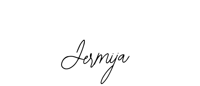Similarly Bearetta-2O07w is the best handwritten signature design. Signature creator online .You can use it as an online autograph creator for name Jermija. Jermija signature style 12 images and pictures png