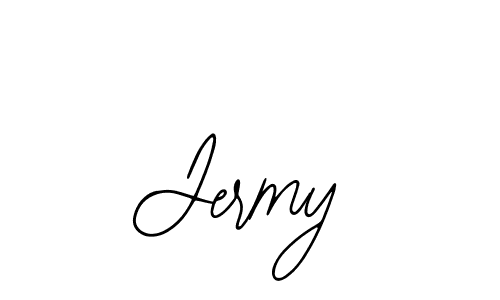 Make a beautiful signature design for name Jermy. With this signature (Bearetta-2O07w) style, you can create a handwritten signature for free. Jermy signature style 12 images and pictures png
