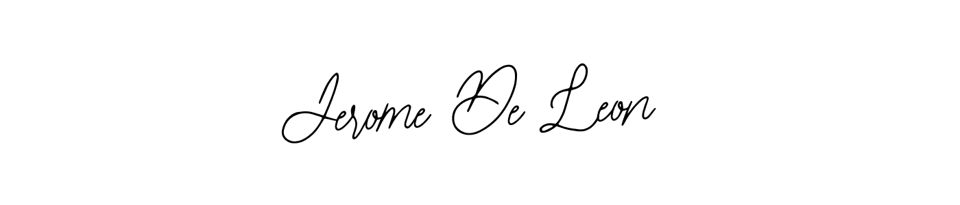 See photos of Jerome De Leon official signature by Spectra . Check more albums & portfolios. Read reviews & check more about Bearetta-2O07w font. Jerome De Leon signature style 12 images and pictures png