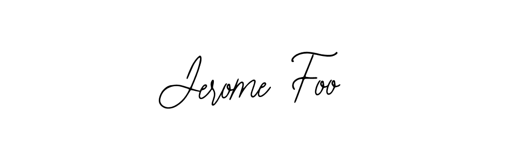 Create a beautiful signature design for name Jerome Foo. With this signature (Bearetta-2O07w) fonts, you can make a handwritten signature for free. Jerome Foo signature style 12 images and pictures png