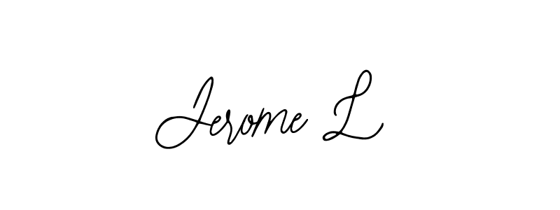 Also we have Jerome L name is the best signature style. Create professional handwritten signature collection using Bearetta-2O07w autograph style. Jerome L signature style 12 images and pictures png