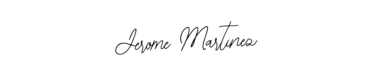 How to make Jerome Martinez name signature. Use Bearetta-2O07w style for creating short signs online. This is the latest handwritten sign. Jerome Martinez signature style 12 images and pictures png