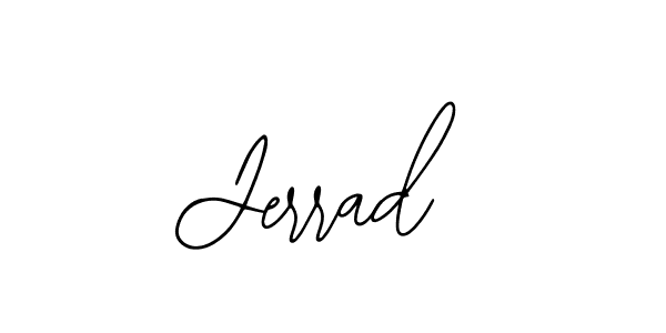 Jerrad stylish signature style. Best Handwritten Sign (Bearetta-2O07w) for my name. Handwritten Signature Collection Ideas for my name Jerrad. Jerrad signature style 12 images and pictures png