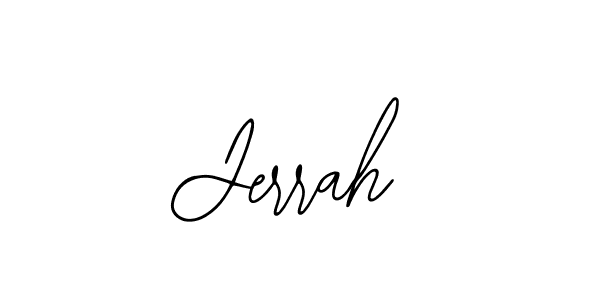 Create a beautiful signature design for name Jerrah. With this signature (Bearetta-2O07w) fonts, you can make a handwritten signature for free. Jerrah signature style 12 images and pictures png