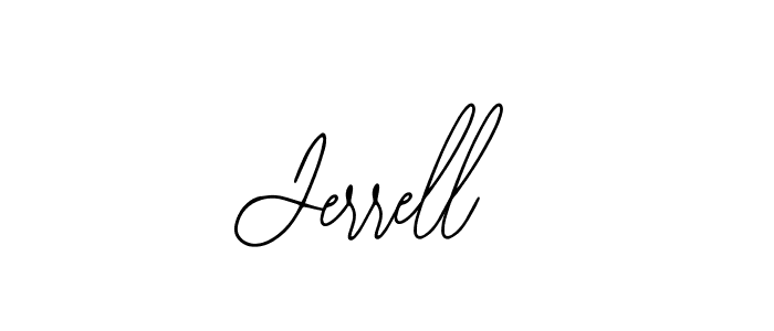 Similarly Bearetta-2O07w is the best handwritten signature design. Signature creator online .You can use it as an online autograph creator for name Jerrell. Jerrell signature style 12 images and pictures png
