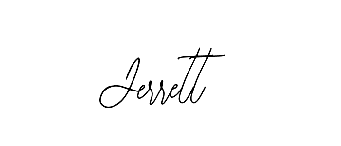 Also You can easily find your signature by using the search form. We will create Jerrett name handwritten signature images for you free of cost using Bearetta-2O07w sign style. Jerrett signature style 12 images and pictures png