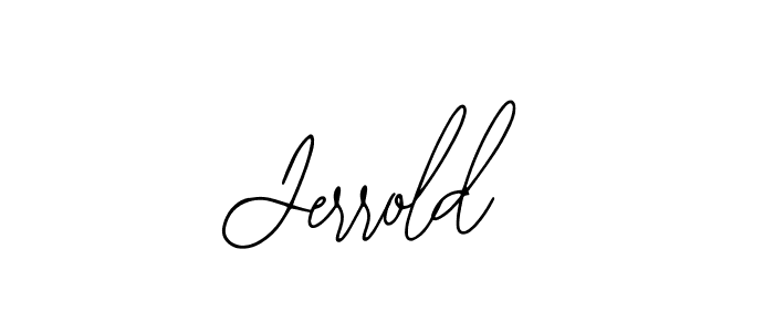 Similarly Bearetta-2O07w is the best handwritten signature design. Signature creator online .You can use it as an online autograph creator for name Jerrold. Jerrold signature style 12 images and pictures png