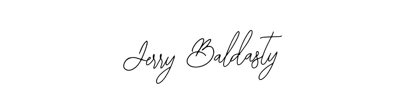 Make a beautiful signature design for name Jerry Baldasty. Use this online signature maker to create a handwritten signature for free. Jerry Baldasty signature style 12 images and pictures png