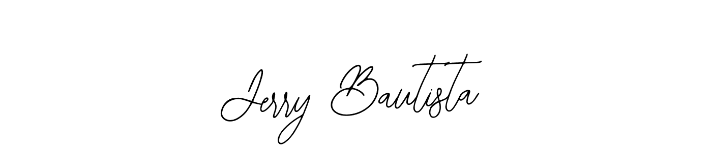 Make a beautiful signature design for name Jerry Bautista. Use this online signature maker to create a handwritten signature for free. Jerry Bautista signature style 12 images and pictures png