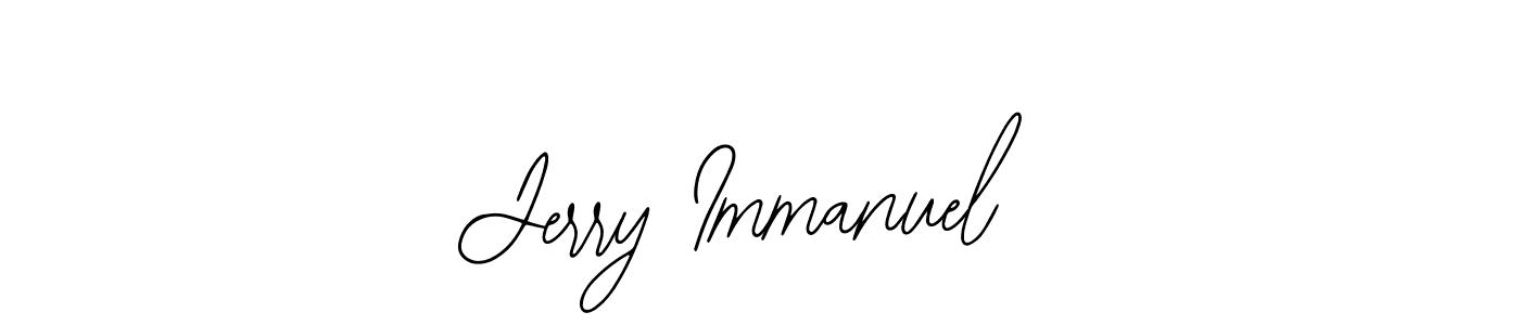 Also we have Jerry Immanuel name is the best signature style. Create professional handwritten signature collection using Bearetta-2O07w autograph style. Jerry Immanuel signature style 12 images and pictures png