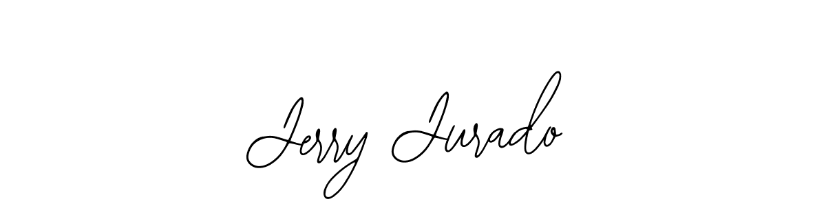 Use a signature maker to create a handwritten signature online. With this signature software, you can design (Bearetta-2O07w) your own signature for name Jerry Jurado. Jerry Jurado signature style 12 images and pictures png