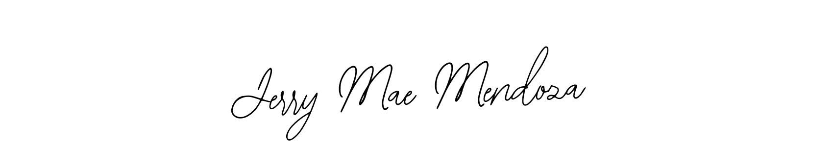 Jerry Mae Mendoza stylish signature style. Best Handwritten Sign (Bearetta-2O07w) for my name. Handwritten Signature Collection Ideas for my name Jerry Mae Mendoza. Jerry Mae Mendoza signature style 12 images and pictures png