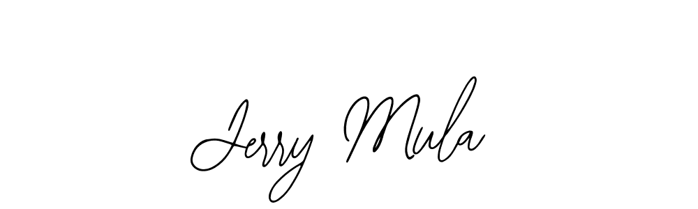 Jerry Mula stylish signature style. Best Handwritten Sign (Bearetta-2O07w) for my name. Handwritten Signature Collection Ideas for my name Jerry Mula. Jerry Mula signature style 12 images and pictures png