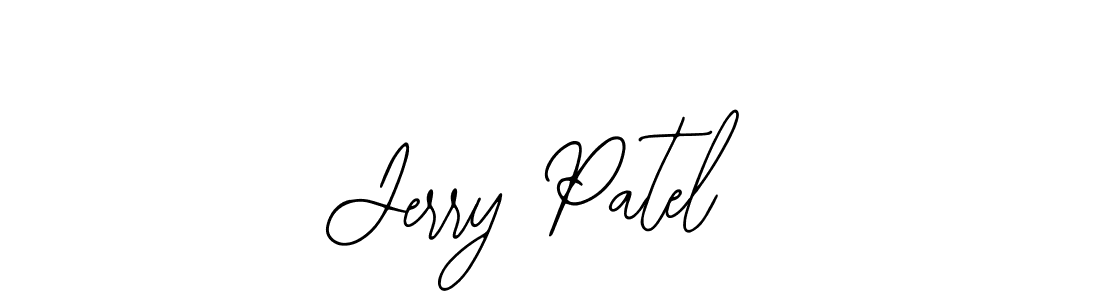 Similarly Bearetta-2O07w is the best handwritten signature design. Signature creator online .You can use it as an online autograph creator for name Jerry Patel. Jerry Patel signature style 12 images and pictures png