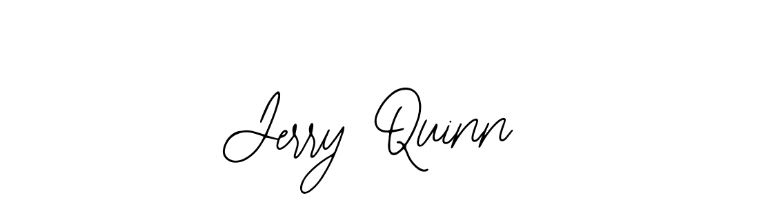 How to make Jerry Quinn name signature. Use Bearetta-2O07w style for creating short signs online. This is the latest handwritten sign. Jerry Quinn signature style 12 images and pictures png