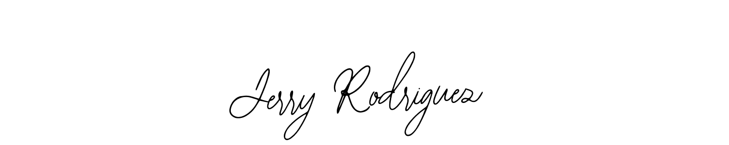 Use a signature maker to create a handwritten signature online. With this signature software, you can design (Bearetta-2O07w) your own signature for name Jerry Rodriguez. Jerry Rodriguez signature style 12 images and pictures png