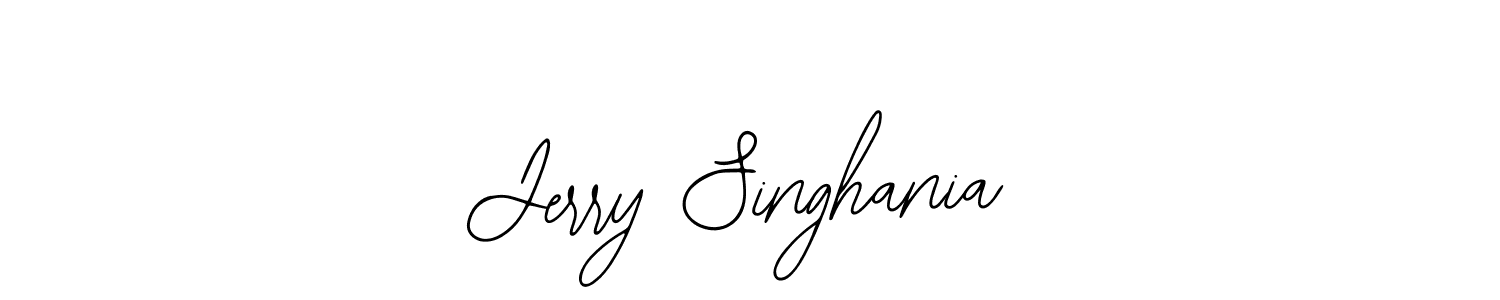 Bearetta-2O07w is a professional signature style that is perfect for those who want to add a touch of class to their signature. It is also a great choice for those who want to make their signature more unique. Get Jerry Singhania name to fancy signature for free. Jerry Singhania signature style 12 images and pictures png