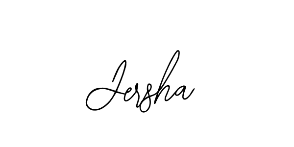 You can use this online signature creator to create a handwritten signature for the name Jersha. This is the best online autograph maker. Jersha signature style 12 images and pictures png