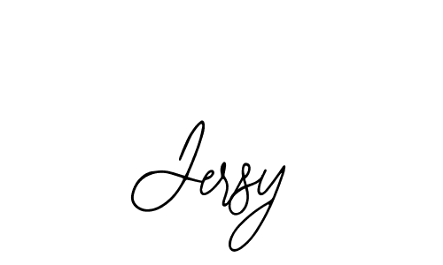 Create a beautiful signature design for name Jersy. With this signature (Bearetta-2O07w) fonts, you can make a handwritten signature for free. Jersy signature style 12 images and pictures png