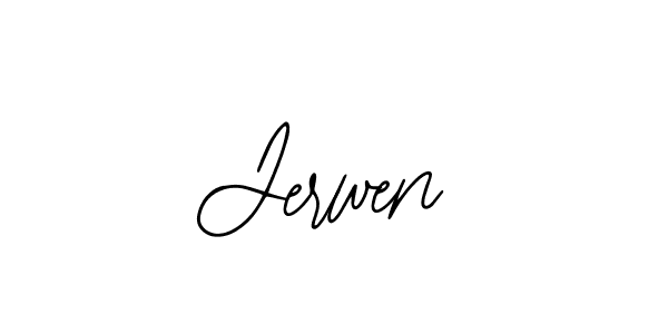 Make a short Jerwen signature style. Manage your documents anywhere anytime using Bearetta-2O07w. Create and add eSignatures, submit forms, share and send files easily. Jerwen signature style 12 images and pictures png