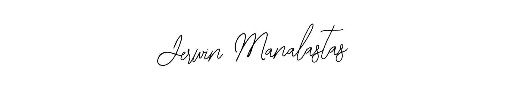 Design your own signature with our free online signature maker. With this signature software, you can create a handwritten (Bearetta-2O07w) signature for name Jerwin Manalastas. Jerwin Manalastas signature style 12 images and pictures png