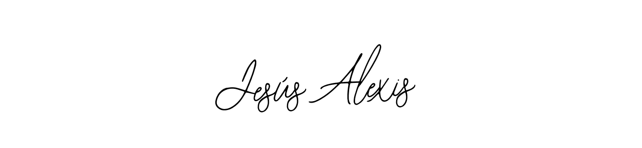 You should practise on your own different ways (Bearetta-2O07w) to write your name (Jesús Alexis) in signature. don't let someone else do it for you. Jesús Alexis signature style 12 images and pictures png