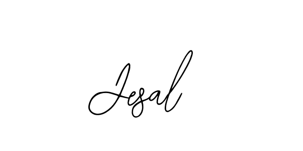 Create a beautiful signature design for name Jesal . With this signature (Bearetta-2O07w) fonts, you can make a handwritten signature for free. Jesal  signature style 12 images and pictures png