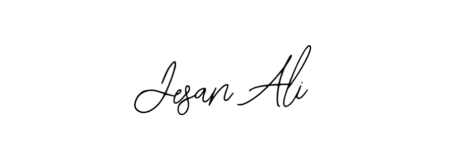 How to make Jesan Ali signature? Bearetta-2O07w is a professional autograph style. Create handwritten signature for Jesan Ali name. Jesan Ali signature style 12 images and pictures png