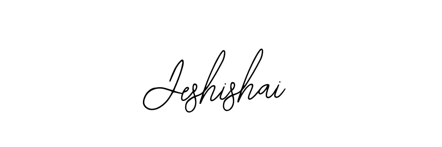 How to make Jeshishai name signature. Use Bearetta-2O07w style for creating short signs online. This is the latest handwritten sign. Jeshishai signature style 12 images and pictures png