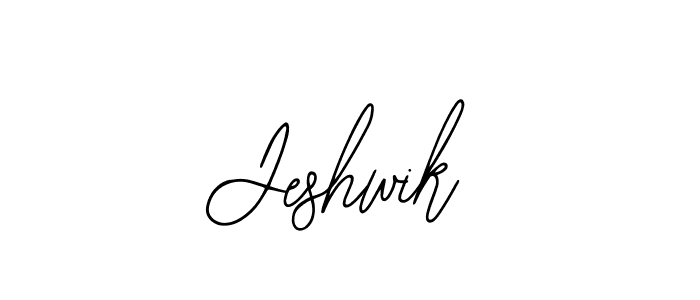 Make a beautiful signature design for name Jeshwik. Use this online signature maker to create a handwritten signature for free. Jeshwik signature style 12 images and pictures png