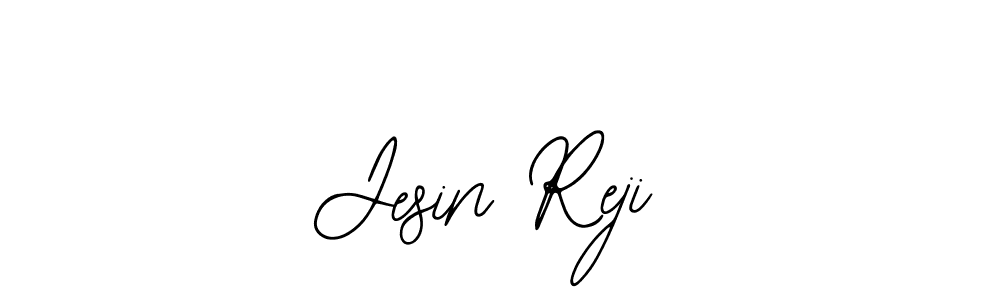 Similarly Bearetta-2O07w is the best handwritten signature design. Signature creator online .You can use it as an online autograph creator for name Jesin Reji. Jesin Reji signature style 12 images and pictures png