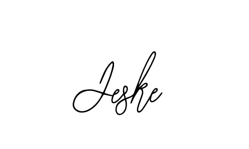 Jeske stylish signature style. Best Handwritten Sign (Bearetta-2O07w) for my name. Handwritten Signature Collection Ideas for my name Jeske. Jeske signature style 12 images and pictures png