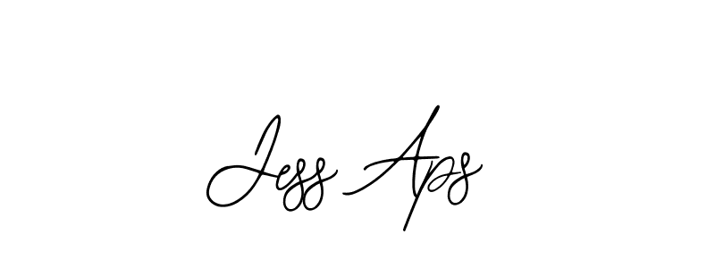 Design your own signature with our free online signature maker. With this signature software, you can create a handwritten (Bearetta-2O07w) signature for name Jess Aps. Jess Aps signature style 12 images and pictures png