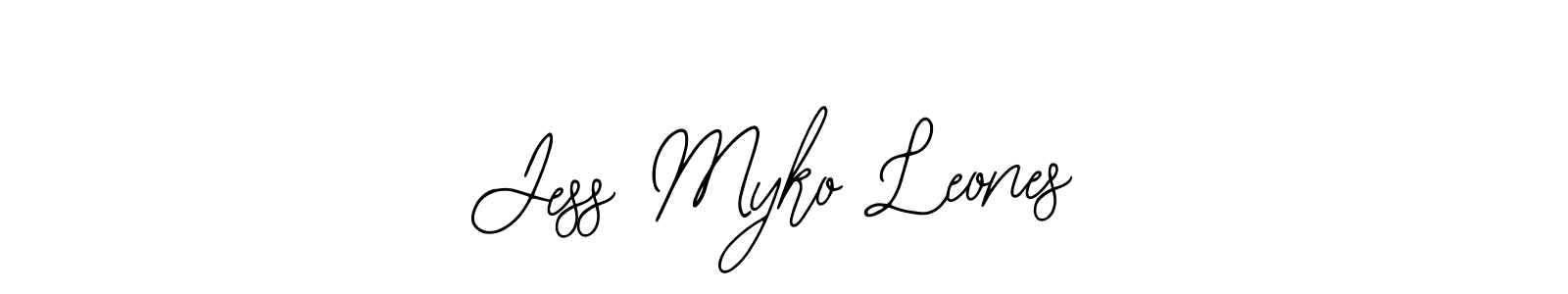 You can use this online signature creator to create a handwritten signature for the name Jess Myko Leones. This is the best online autograph maker. Jess Myko Leones signature style 12 images and pictures png