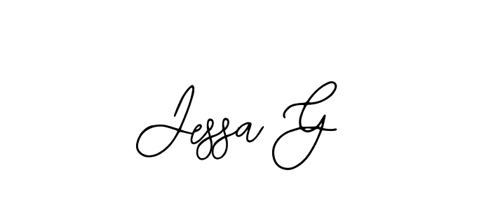 Jessa G stylish signature style. Best Handwritten Sign (Bearetta-2O07w) for my name. Handwritten Signature Collection Ideas for my name Jessa G. Jessa G signature style 12 images and pictures png