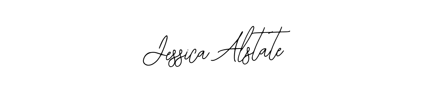 Design your own signature with our free online signature maker. With this signature software, you can create a handwritten (Bearetta-2O07w) signature for name Jessica Alstate. Jessica Alstate signature style 12 images and pictures png