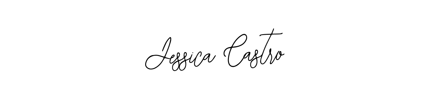 You should practise on your own different ways (Bearetta-2O07w) to write your name (Jessica Castro) in signature. don't let someone else do it for you. Jessica Castro signature style 12 images and pictures png