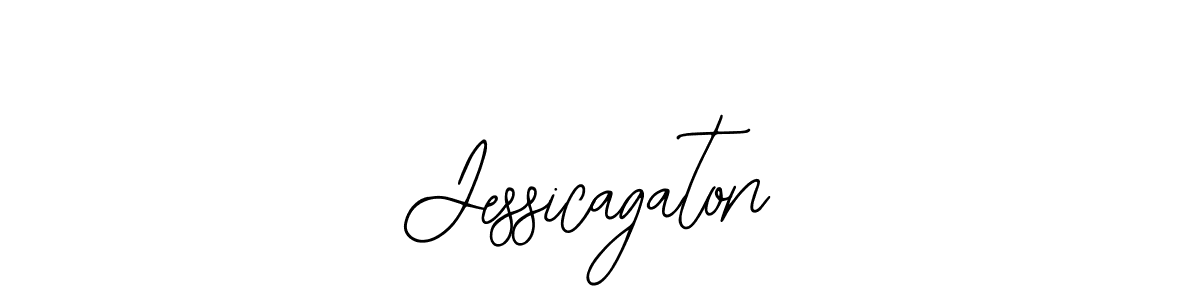 Design your own signature with our free online signature maker. With this signature software, you can create a handwritten (Bearetta-2O07w) signature for name Jessicagaton. Jessicagaton signature style 12 images and pictures png