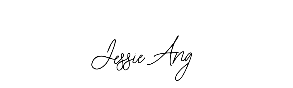 The best way (Bearetta-2O07w) to make a short signature is to pick only two or three words in your name. The name Jessie Ang include a total of six letters. For converting this name. Jessie Ang signature style 12 images and pictures png