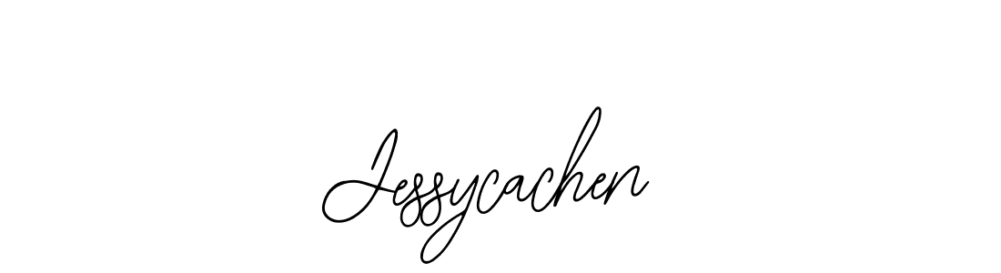 Use a signature maker to create a handwritten signature online. With this signature software, you can design (Bearetta-2O07w) your own signature for name Jessycachen. Jessycachen signature style 12 images and pictures png