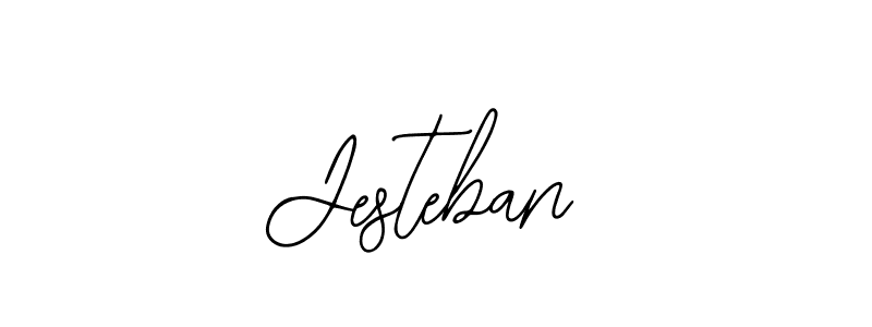 Similarly Bearetta-2O07w is the best handwritten signature design. Signature creator online .You can use it as an online autograph creator for name Jesteban. Jesteban signature style 12 images and pictures png