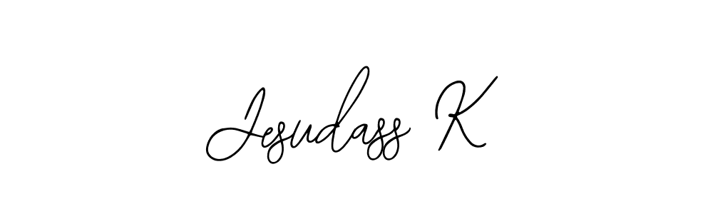 It looks lik you need a new signature style for name Jesudass K. Design unique handwritten (Bearetta-2O07w) signature with our free signature maker in just a few clicks. Jesudass K signature style 12 images and pictures png
