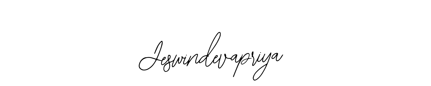 Use a signature maker to create a handwritten signature online. With this signature software, you can design (Bearetta-2O07w) your own signature for name Jeswindevapriya. Jeswindevapriya signature style 12 images and pictures png