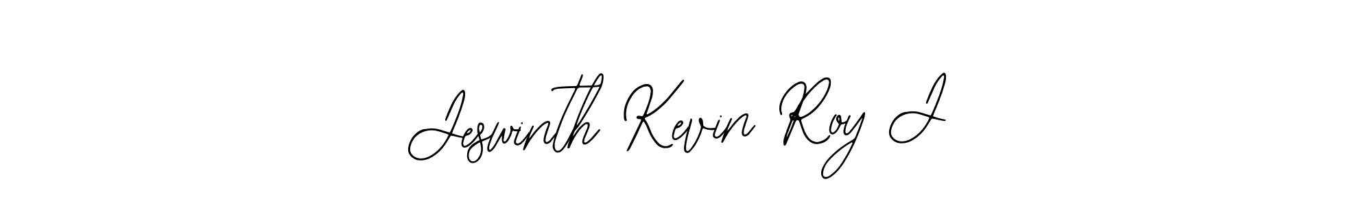 How to make Jeswinth Kevin Roy J signature? Bearetta-2O07w is a professional autograph style. Create handwritten signature for Jeswinth Kevin Roy J name. Jeswinth Kevin Roy J signature style 12 images and pictures png