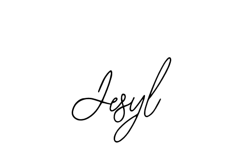 if you are searching for the best signature style for your name Jesyl. so please give up your signature search. here we have designed multiple signature styles  using Bearetta-2O07w. Jesyl signature style 12 images and pictures png