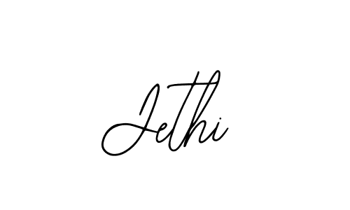 Design your own signature with our free online signature maker. With this signature software, you can create a handwritten (Bearetta-2O07w) signature for name Jethi. Jethi signature style 12 images and pictures png