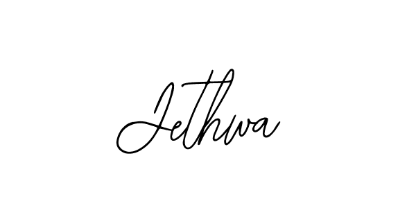 Make a beautiful signature design for name Jethwa. With this signature (Bearetta-2O07w) style, you can create a handwritten signature for free. Jethwa signature style 12 images and pictures png