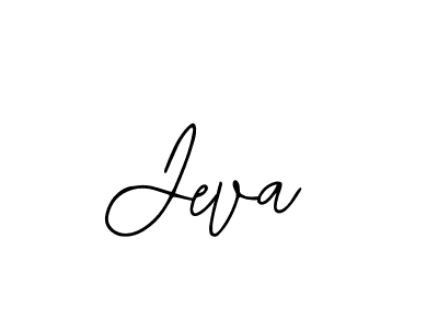 How to make Jeva signature? Bearetta-2O07w is a professional autograph style. Create handwritten signature for Jeva name. Jeva signature style 12 images and pictures png